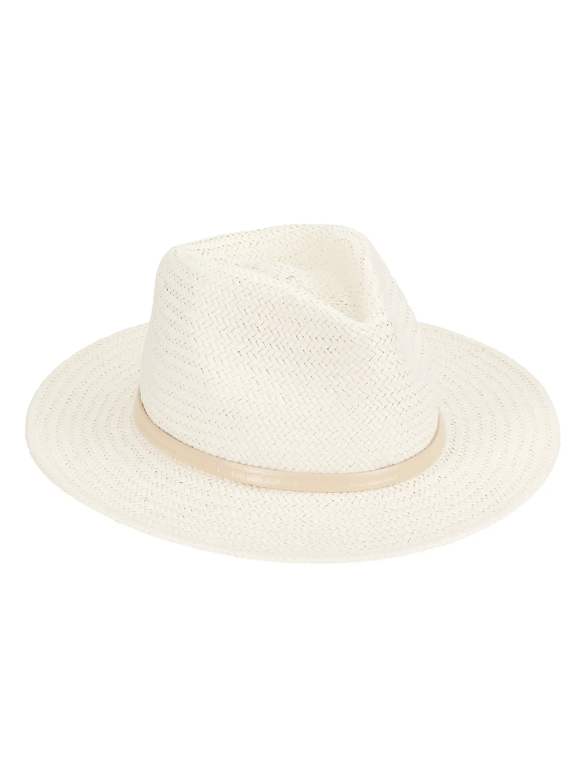 Packable Straw Fedora | Saks Fifth Avenue