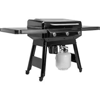 Traeger Flatrock 3 Cooking Zone 594 sq in. Flat Top Propane Griddle in Black TF3CN59AU - The Home... | The Home Depot