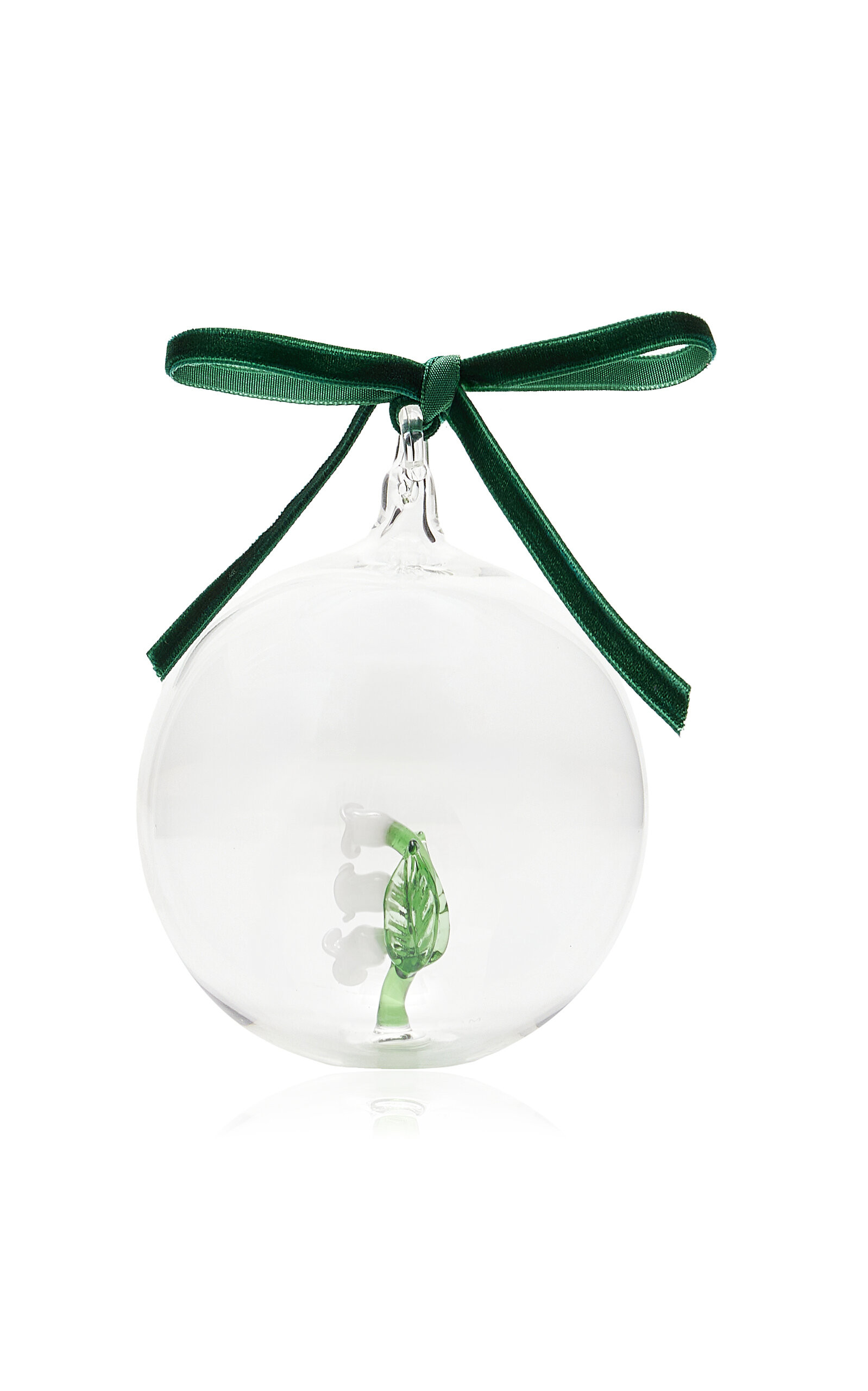 Handmade Glass Christmas Ornament | Moda Operandi (Global)