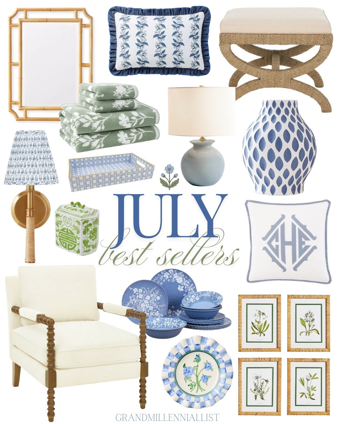 July best sellers! 

Home decor
Grandmillennial home
Furniture fall home decor 

#LTKHome #LTKStyleTip