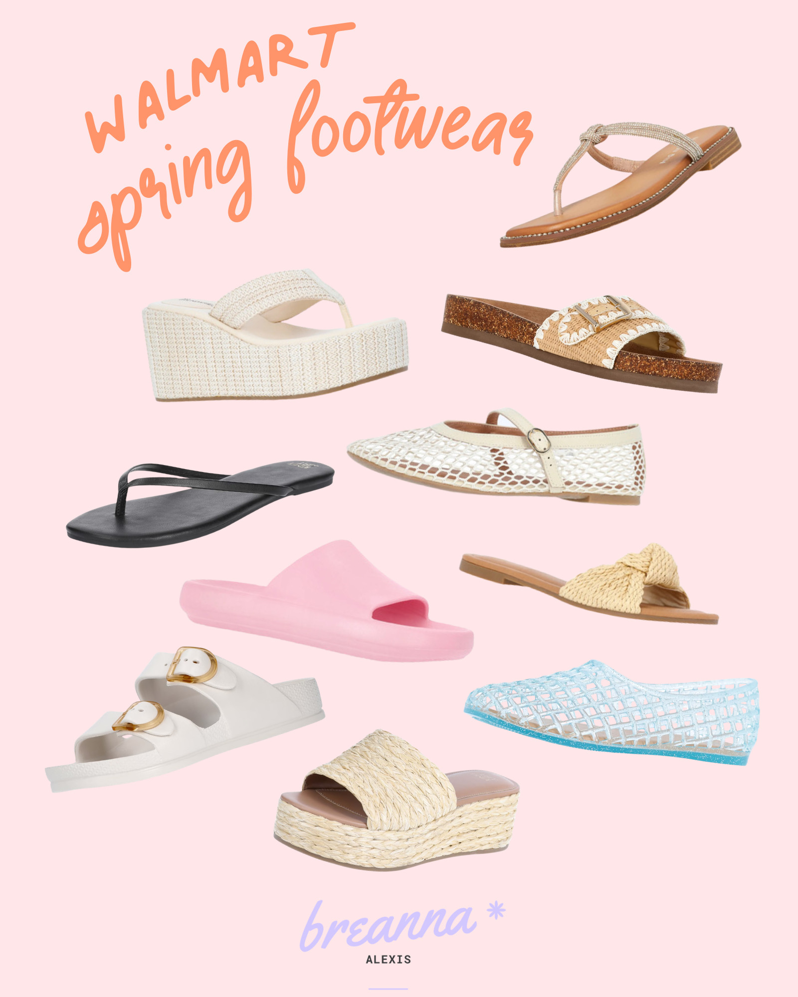 Just give me cute, comfortable shoes I can wear on repeat 🤍 these Walmart finds check every box for spring 

 #LTKgrwm #LTKSeasonal