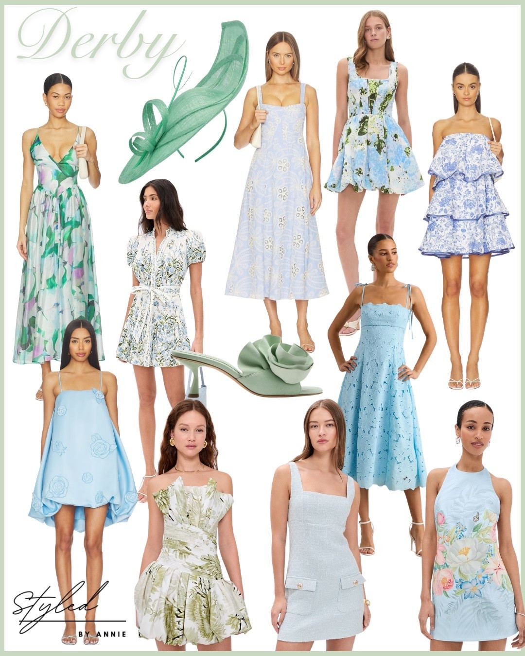 It’s Derby season!

Shop these fun spring Kentucky Derby looks! 🐎👒

#kentuckyderby #derby #derbydress #springdress #derbytheme #derbyparty #fascinator #fascinatorhat #derbyhat #flowerheels #floraldress #floralmidi #floralmini

#LTKWedding #LTKU #LTKootd
