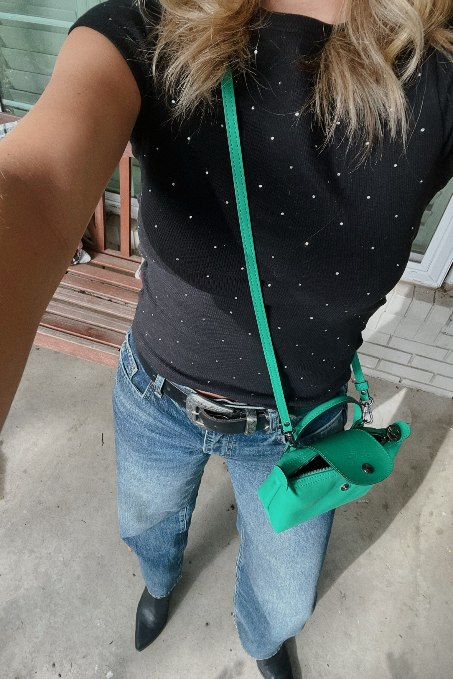 Love this rinestone tee - TTS. This is my most worn bag at the moment!! The perfect mini size 

#LTKFindsUnder50 #LTKItBag #LTKFindsUnder100