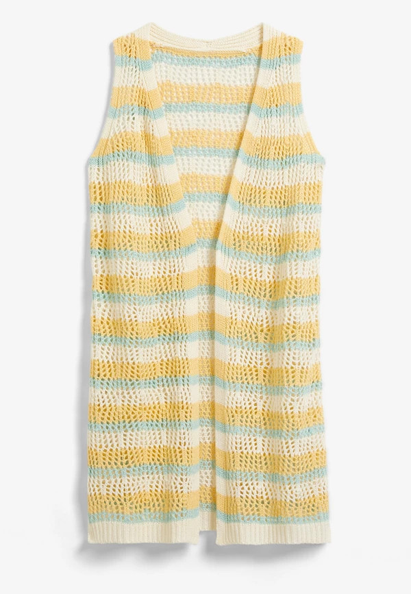Girls Striped Sweater Vest | Maurices