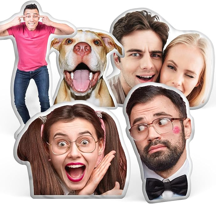 Custom Pillows with Picture, Customized Funny Pillow, Custom Face Pillow
        Custom Pet Memor... | Amazon (US)