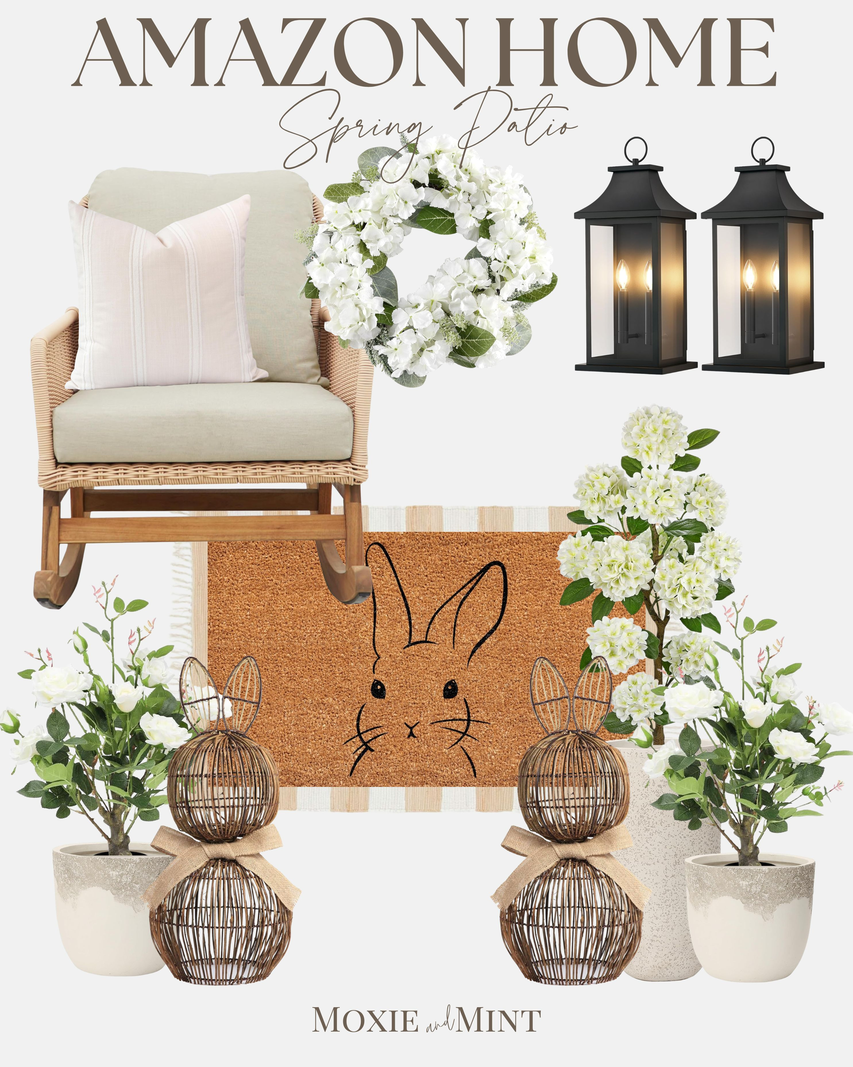 Spring Front Porch Decor from Amazon!
Amazon Home / Amazon Spring / Floral Front Door Wreaths / Faux Greenery Garlands / Potted Spring Flowers / Oversized Planters / Woven Door Mats / Welcome Mats with Spring Quotes / Outdoor Lanterns with LED Candles / Neutral Porch Rugs / Wooden Welcome Signs / Wicker Porch Chairs / Outdoor Accent Pillows / Decorative Watering Cans / Spring Topiaries / Hanging Baskets / Garden Stools / Rustic Wooden Crates / Faux Lemon or Olive Trees / String Lights for Porch / Seasonal Porch Signs / Neutral Throw Blankets / Metal Plant Stands / Spring-Themed Door Hangers / Light Wood Accent Tables / Weatherproof Floral Arrangements 

 #LTKSeasonal #LTKHome