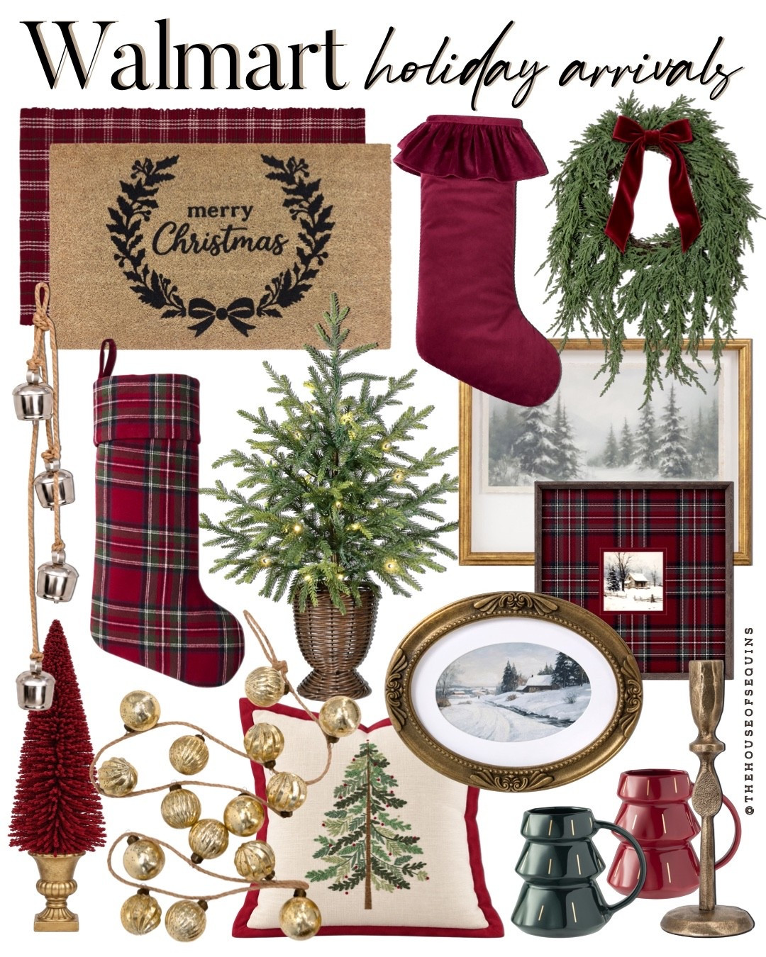 Shop Walmart Christmas Decor New Arrivals! Holiday decor