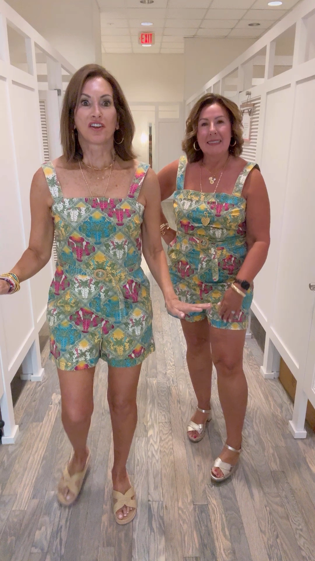 fun tropical romper is the perfect summer style! 

Wearing sizes & 8 & 14

Available in petite/reg/tall

#LTKStyleTip #LTKVideo #LTKParties