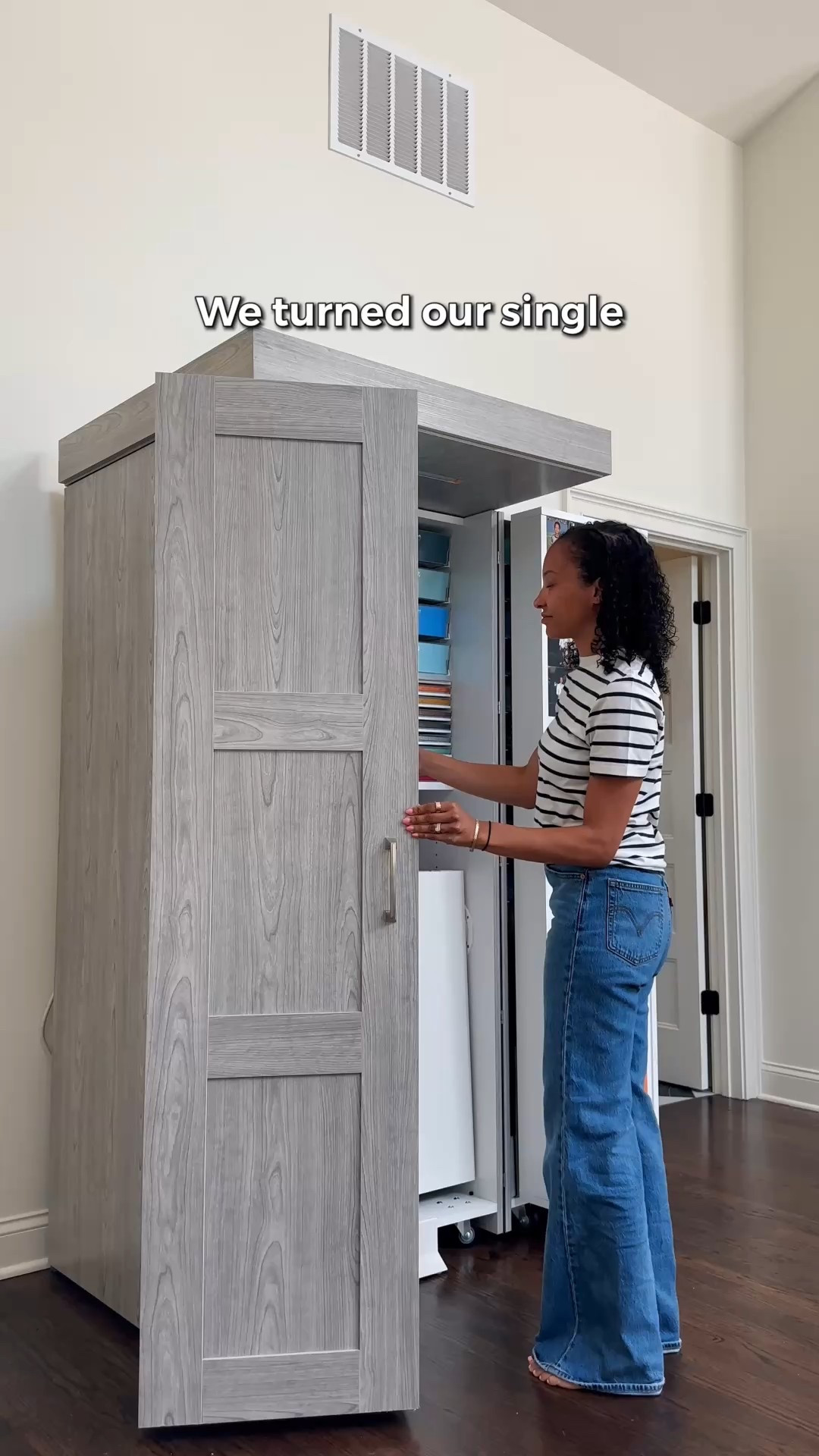 A craft lover’s dream 💕 this exact model is by Create Room called the Dream Closet. 

#LTKWatchNow #LTKHome #LTKOver40