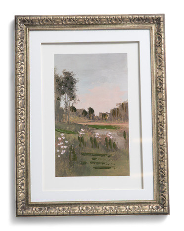 12x16 Vintage Landscape Under Glass Wall Art | TJ Maxx