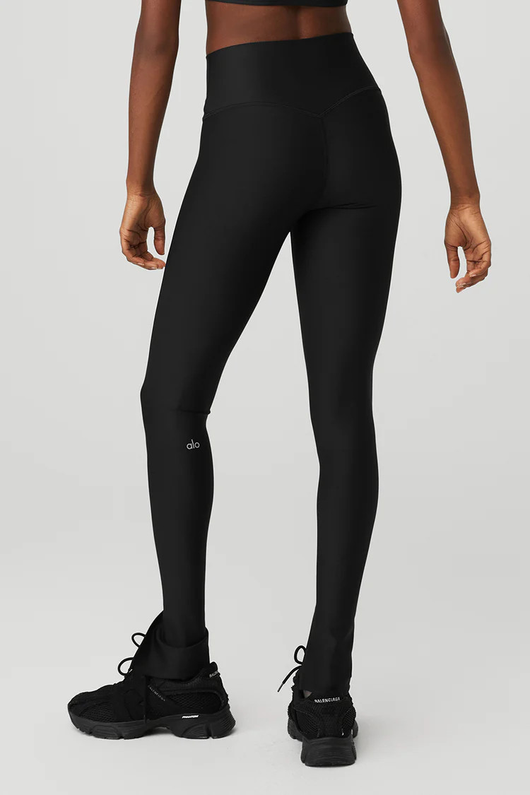 Airlift High-Waist Elongated Legging - Black | Alo Yoga (US)