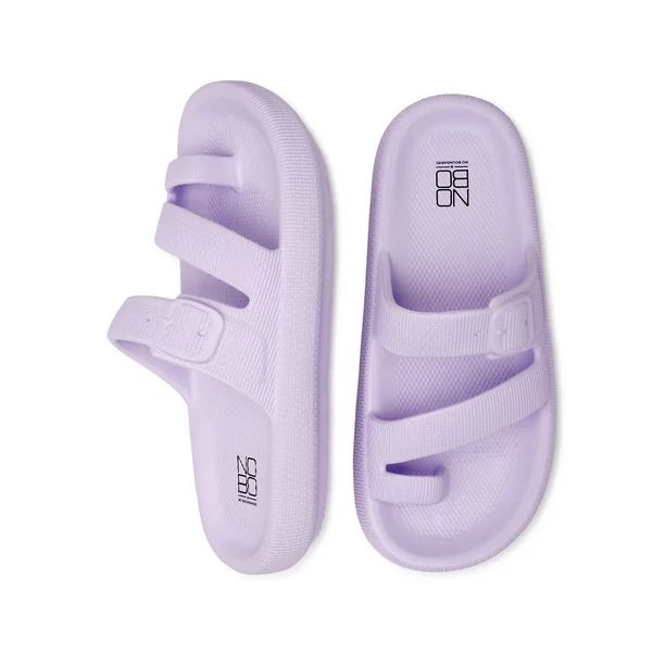 No Boundaries Womens Comfort Slide Toe Thong - Walmart.com | Walmart (US)