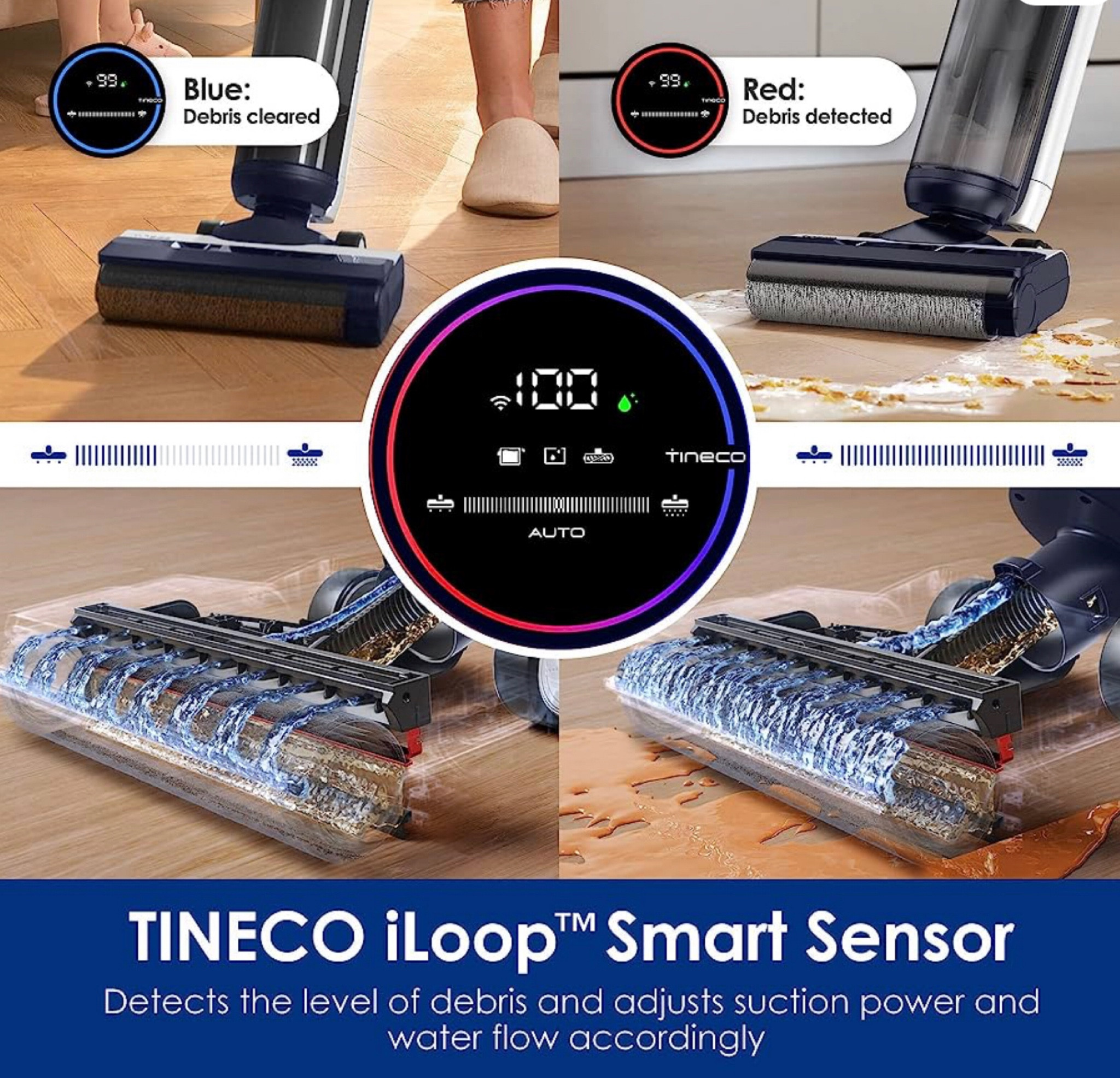 Tineco Floor ONE S5 Smart Cordless Wet Dry Vacuum Cleaner and Mop for Hard Floors, Digital Display, Long Run Time, Great for Sticky Messes and Pet Hair, Space-Saving Design. SMART VACUUM & MOP TWO-IN-ONE – Clean wet or dry messes and tackle tough and sticky messes on hard floors with ease. Featuring Tineco’s proprietary iLoop Smart Sensor Technology, it automatically adjusts suction, water flow, and brush roller speed to clean any and all messes.



#LTKhome #LTKxPrimeDay #LTKsalealert