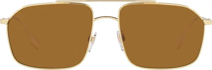 59mm Rectangle Polarized Sunglasses | Nordstrom