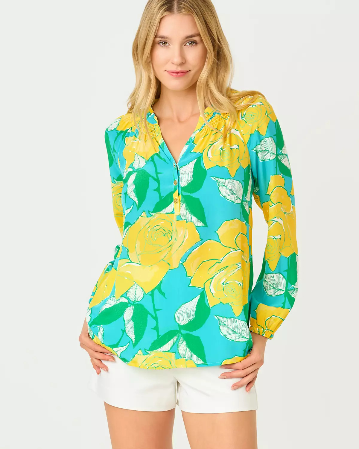 Elsa Silk Top | Lilly Pulitzer