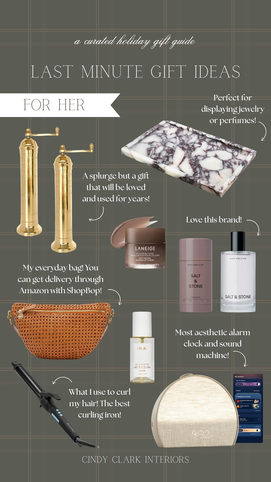 If you’re still looking for the perfect last minute gifts for her, I’ve rounded up some favorites! All of these pieces ship quickly, with most of them being from Amazon, and offer ideas at all price points! 

#LTKGiftGuide #LTKHoliday