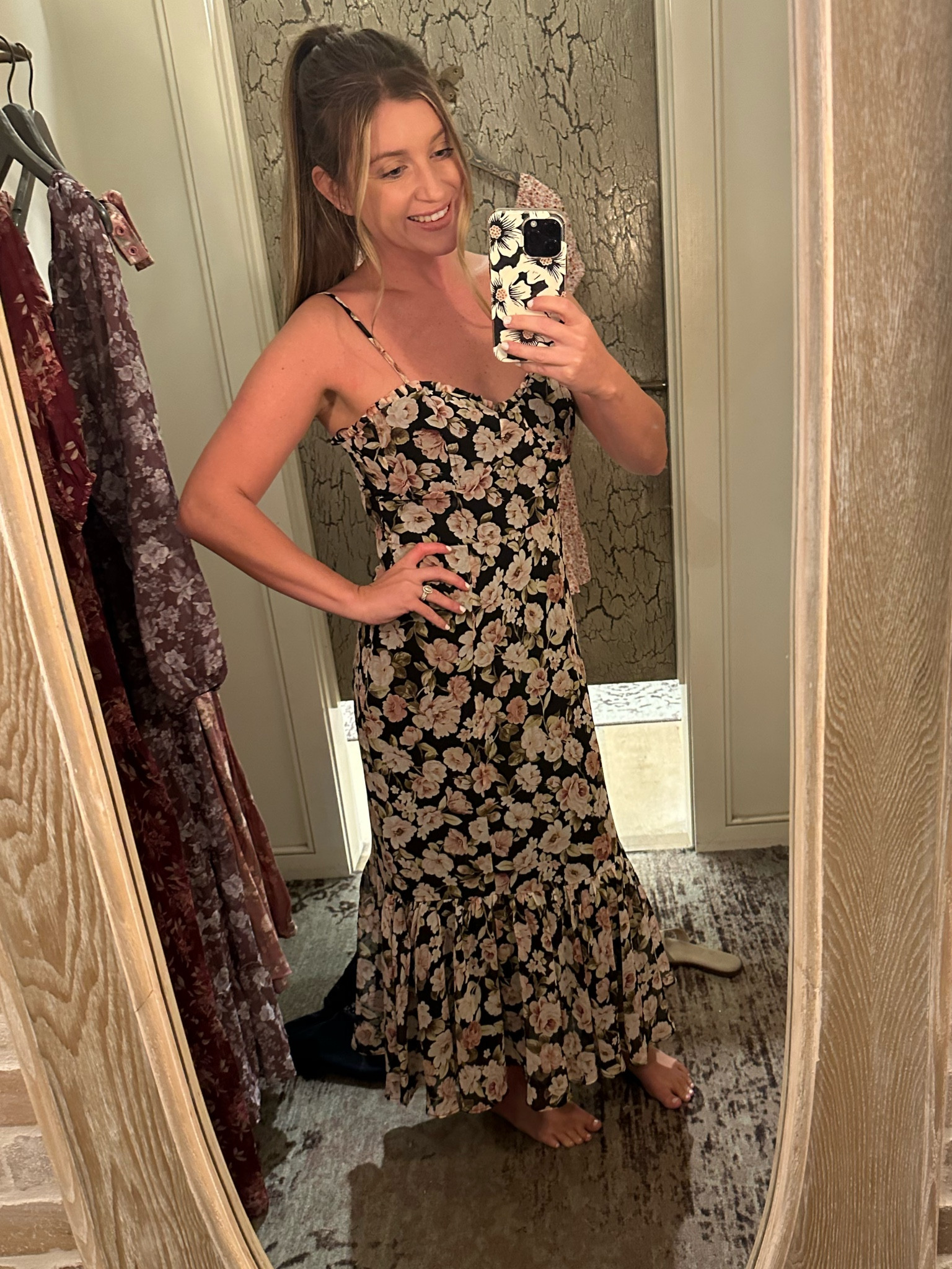 Buy one get one half off dresses at Altar’d State state right now, one of the maxis I brought home with me😍

Dress inspo | fall dress | floral maxi dress | Altar’d state | dress find | outfit inspo 

#LTKSeasonal #LTKFindsUnder100