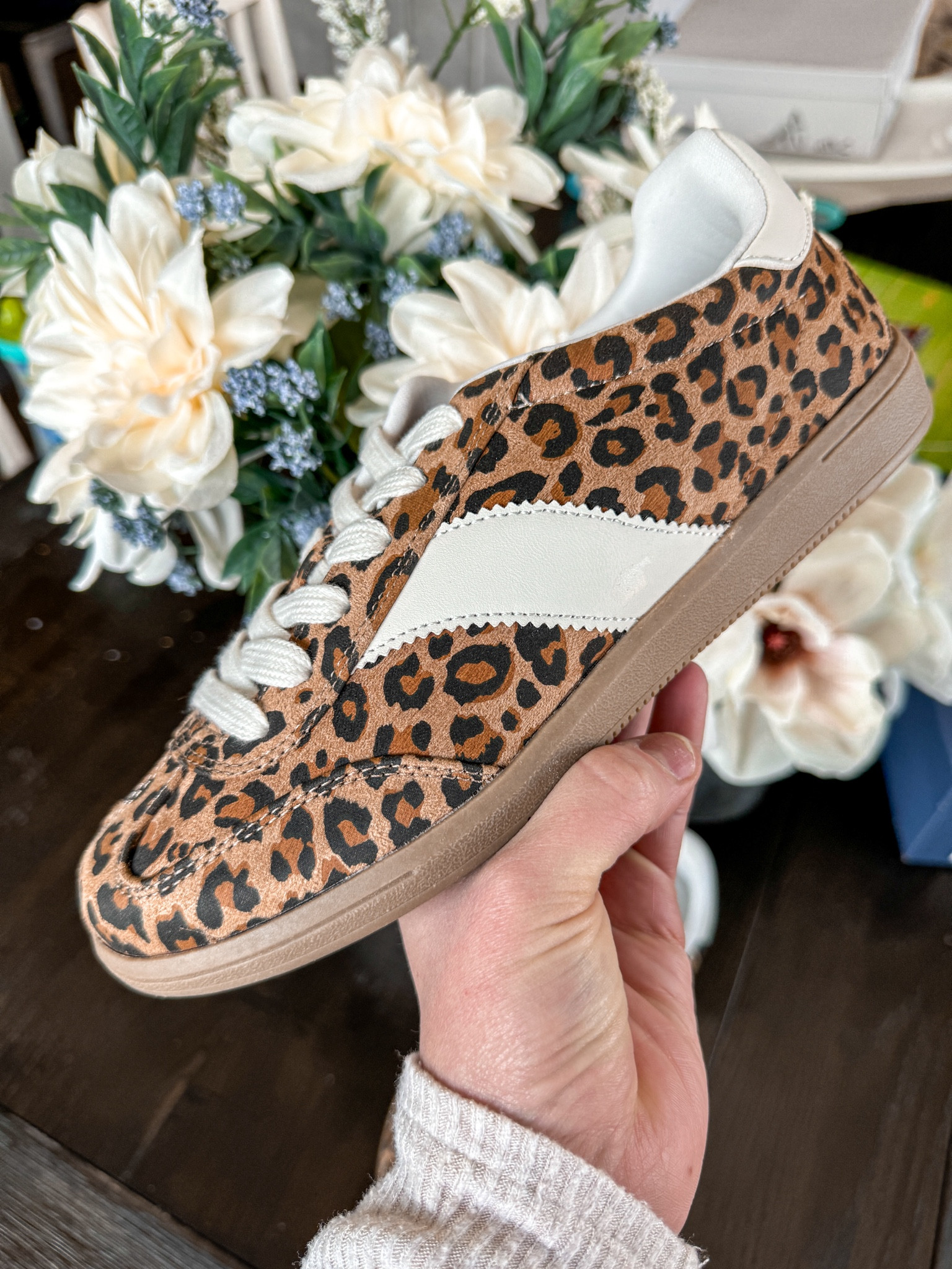 The cutest leopard sneakers from Target! 🖤 These are super similar to the Adidas samba style! So comfortable and fits true to size! 

#LTKShoeCrush #LTKStyleTip #LTKFindsUnder50