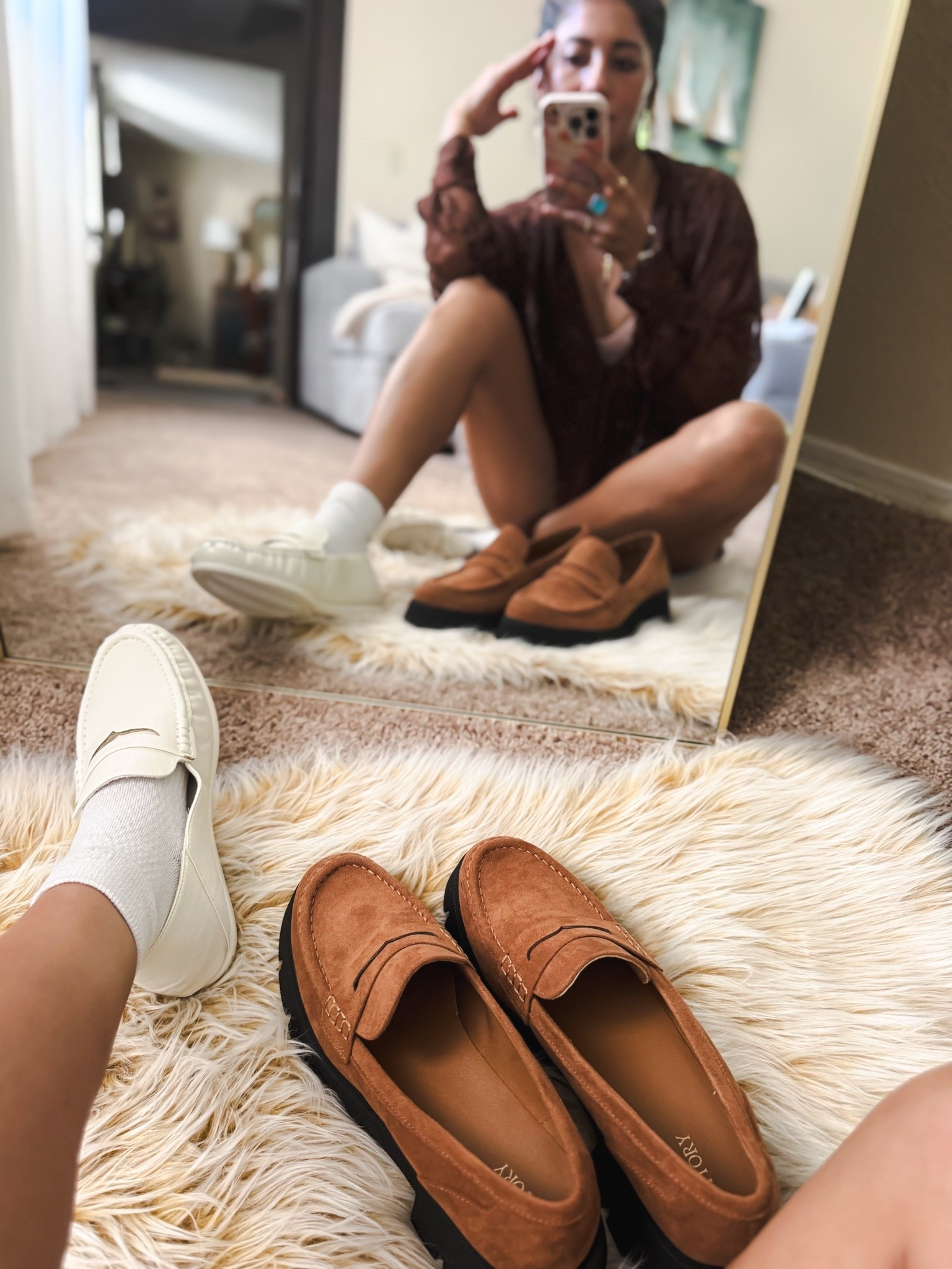 The shoes that go with EVERYTHING 🤎 These Fitory flats + platform loafers are such versatile wardrobe staples! Wear them with jeans, trousers, skirts, dresses, or your favorite everyday outfit for an effortlessly chic finish. ✨ 
10% off code CINTHIA10

Fitory shoes, Fitory flats, Fitory loafers, platform loafers, women’s loafers, women’s flats, versatile shoes for women, everyday shoes, comfortable loafers, chic flats, platform shoes, casual loafers, dressy flats, wardrobe essentials, capsule wardrobe shoes, fall shoes, outfit shoes, Amazon fashion finds, women’s fashion, everyday style

#LTKSaleAlert #LTKWorkwear #LTKootd