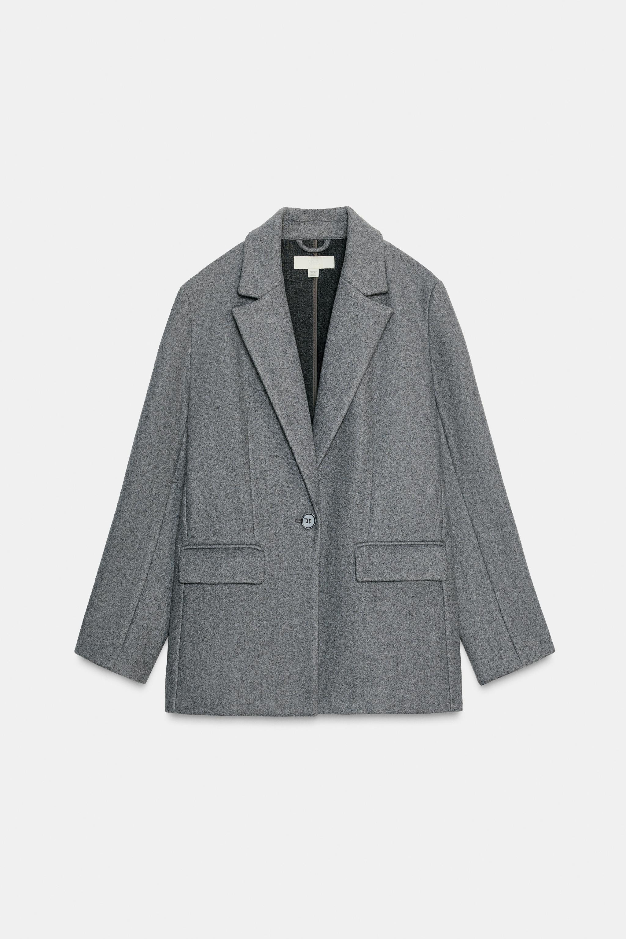 SOFT ONE-BUTTON BLAZER | Zara US