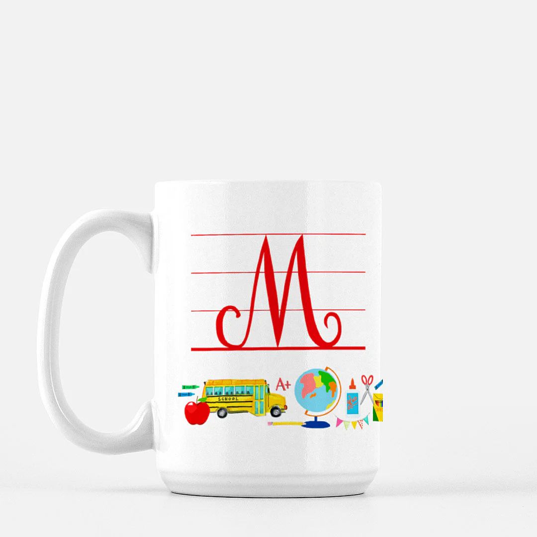 School Days Personalized Mug | Taylor Beach Design