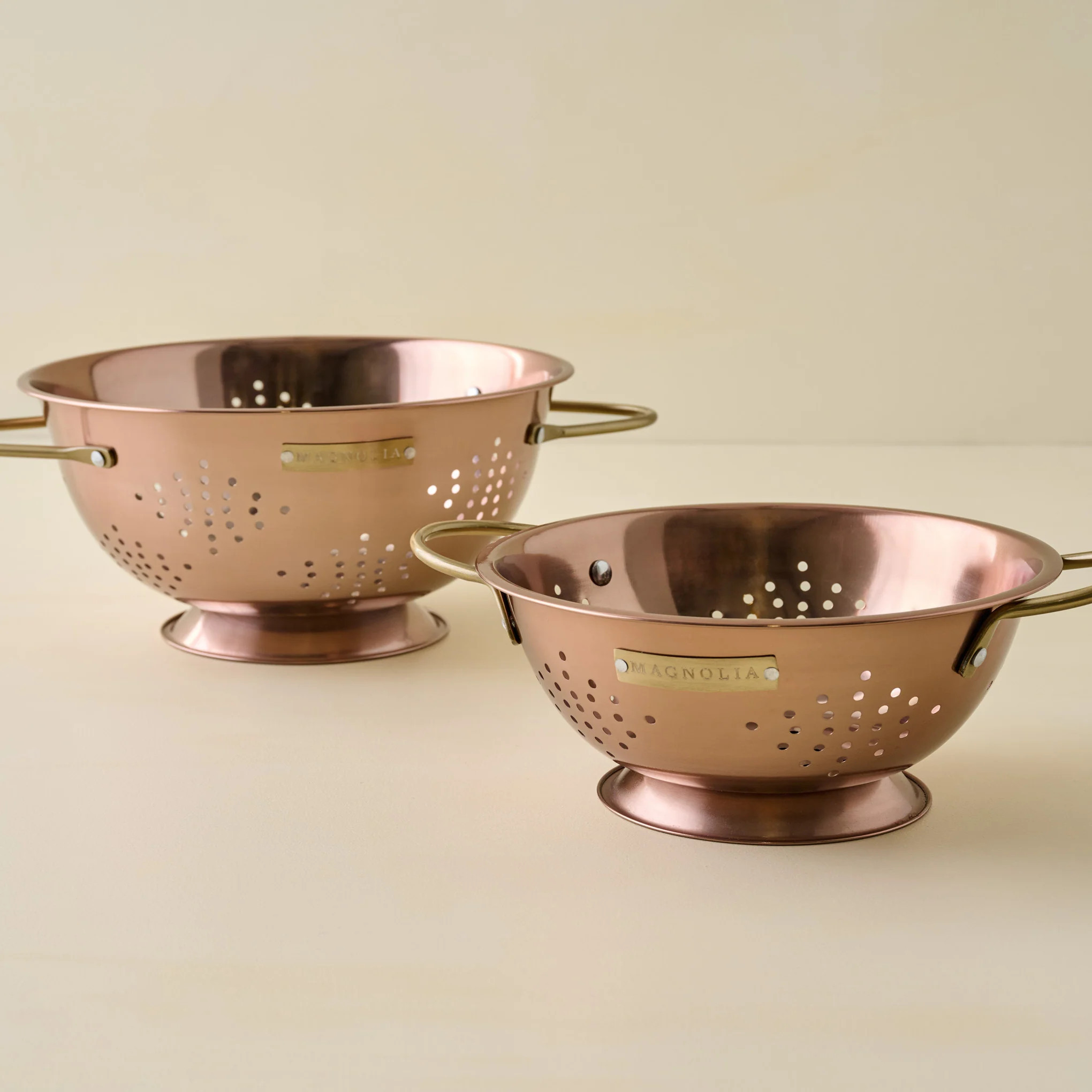 Copper + Brass Colander | Magnolia