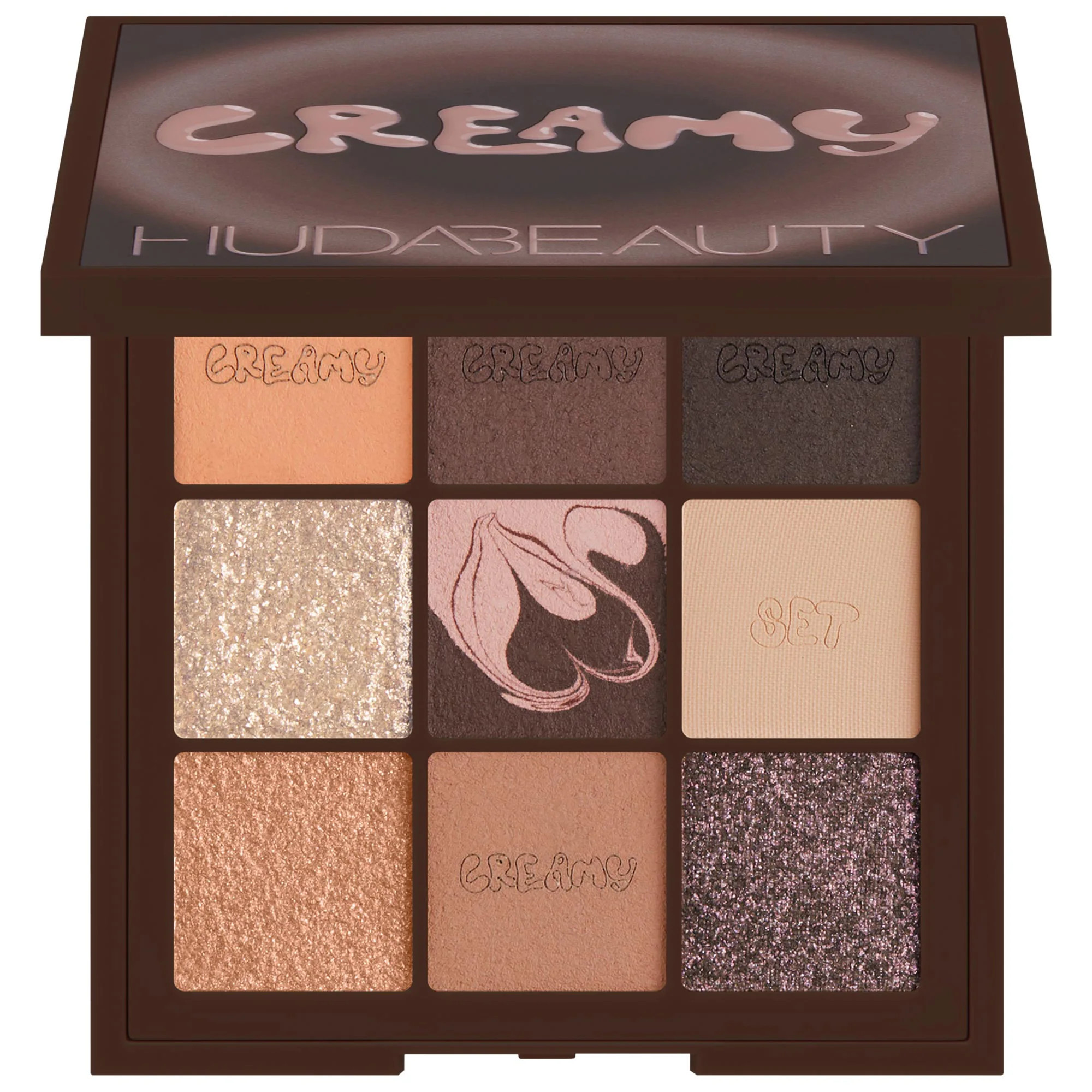 HUDA BEAUTY Creamy Obsessions Eyeshadow Palette Neutral Brown | Sephora (US)