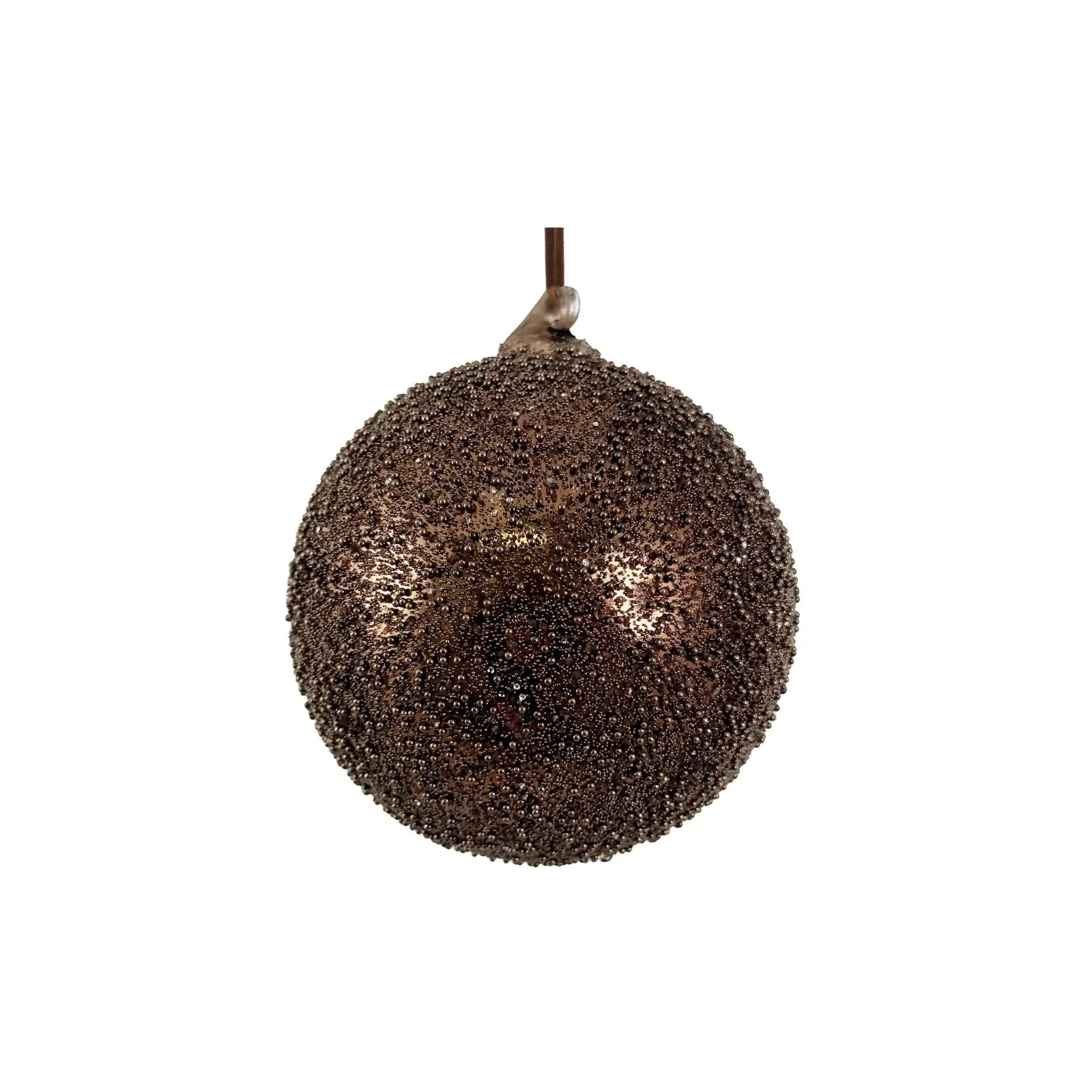 Copper Beaded Ornament | Brooke & Lou | Brooke and Lou