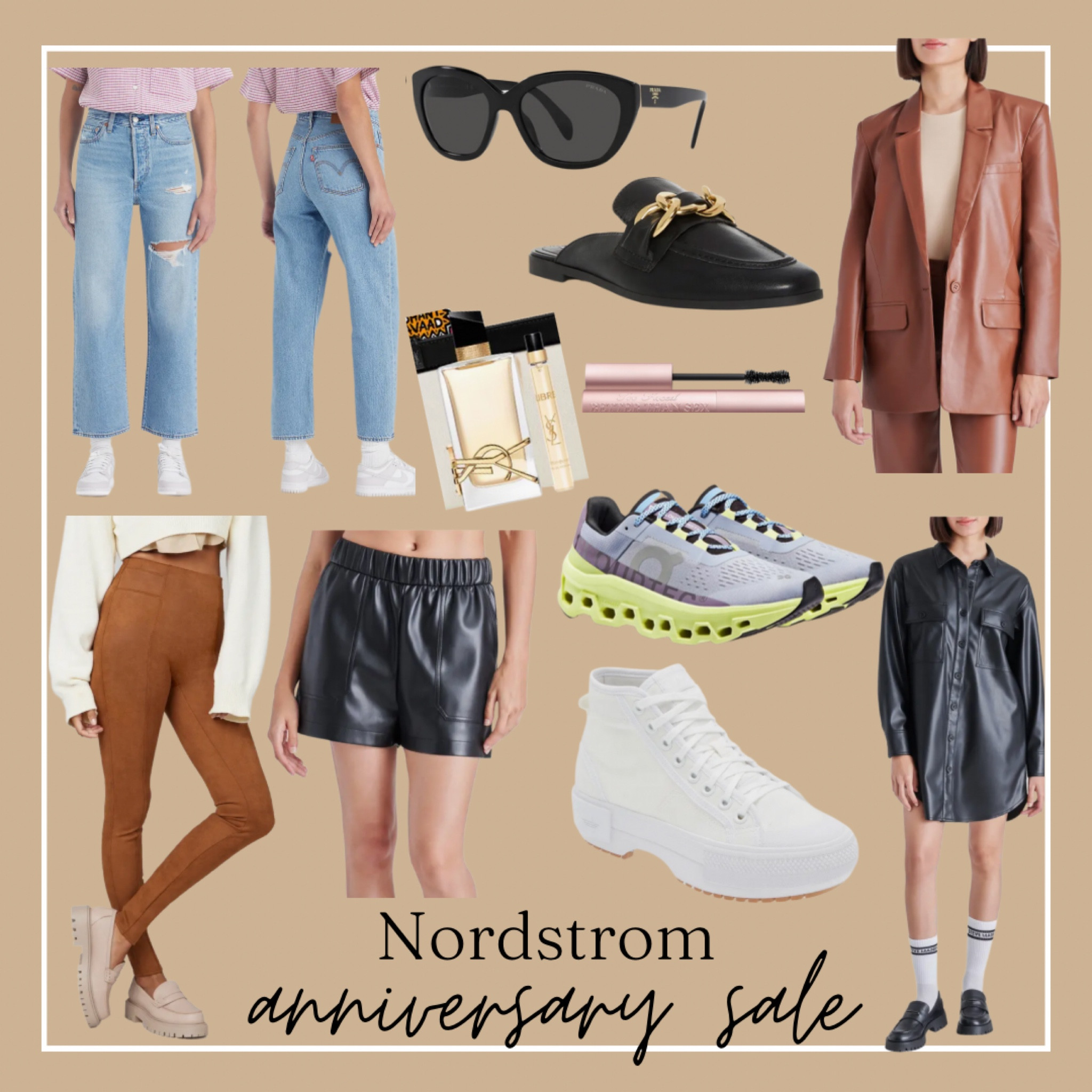 Obsessed with each of these items from the Nordstrom Anniversary Sale!

On Cloud running shoes are on major sale and SO worth it. Great cushion and support. Run TTS. 

Spanx I swear by! I wear a medium so these ate TTS as well but just know… they’re spanx! So they’re TIGHT lol

The black loafers are too good of a deal to pass up- esp for those who work in an office. I love a good chic slip on!

Don’t get me started on the faux leather pieces. MY LANTA 😮‍💨 that blazer with jeans and open toed heels… the dress with the converse tennies… and the shorts, you can’t go wrong! Leather/faux leather are a closet STAPLE. Easy pieces to take a simple look to the next level!

#LTKcurves #LTKsalealert #LTKFitness