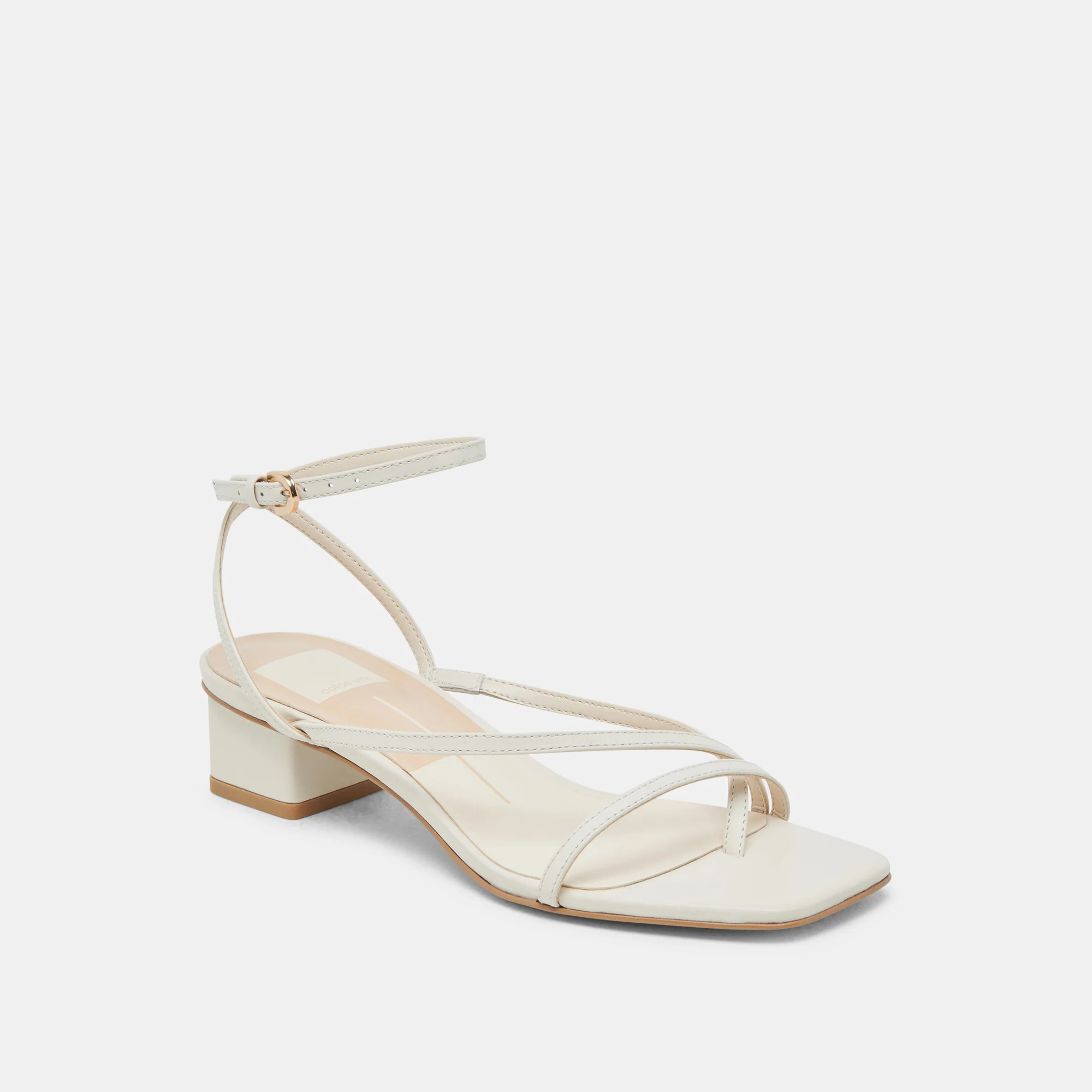 KARLOS SANDALS BONE LEATHER | DolceVita.com
