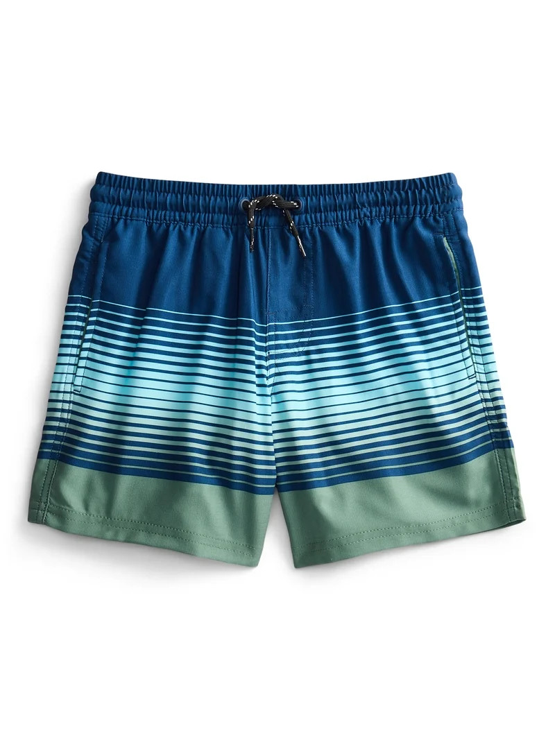 Weekend Academy Boys Printed Swim Trunks, Sizes 6-18 & Husky | Walmart (US)