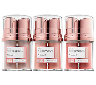 BeautyBio R45 The Reversal 3-Phase Retinol Boo ster System | QVC