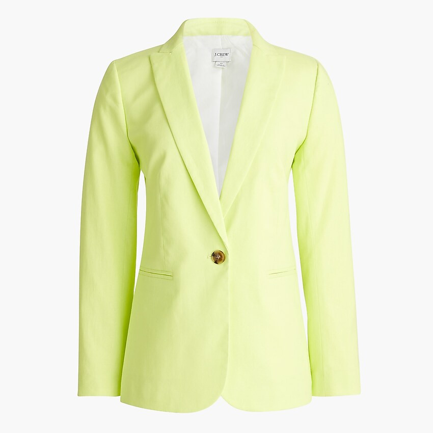 Linen-cotton Holland blazer | J.Crew Factory
