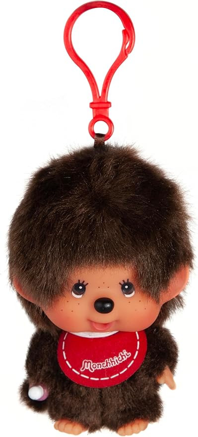 Monchihichi Red Bib Boy Keychain 5" Plush | Amazon (US)