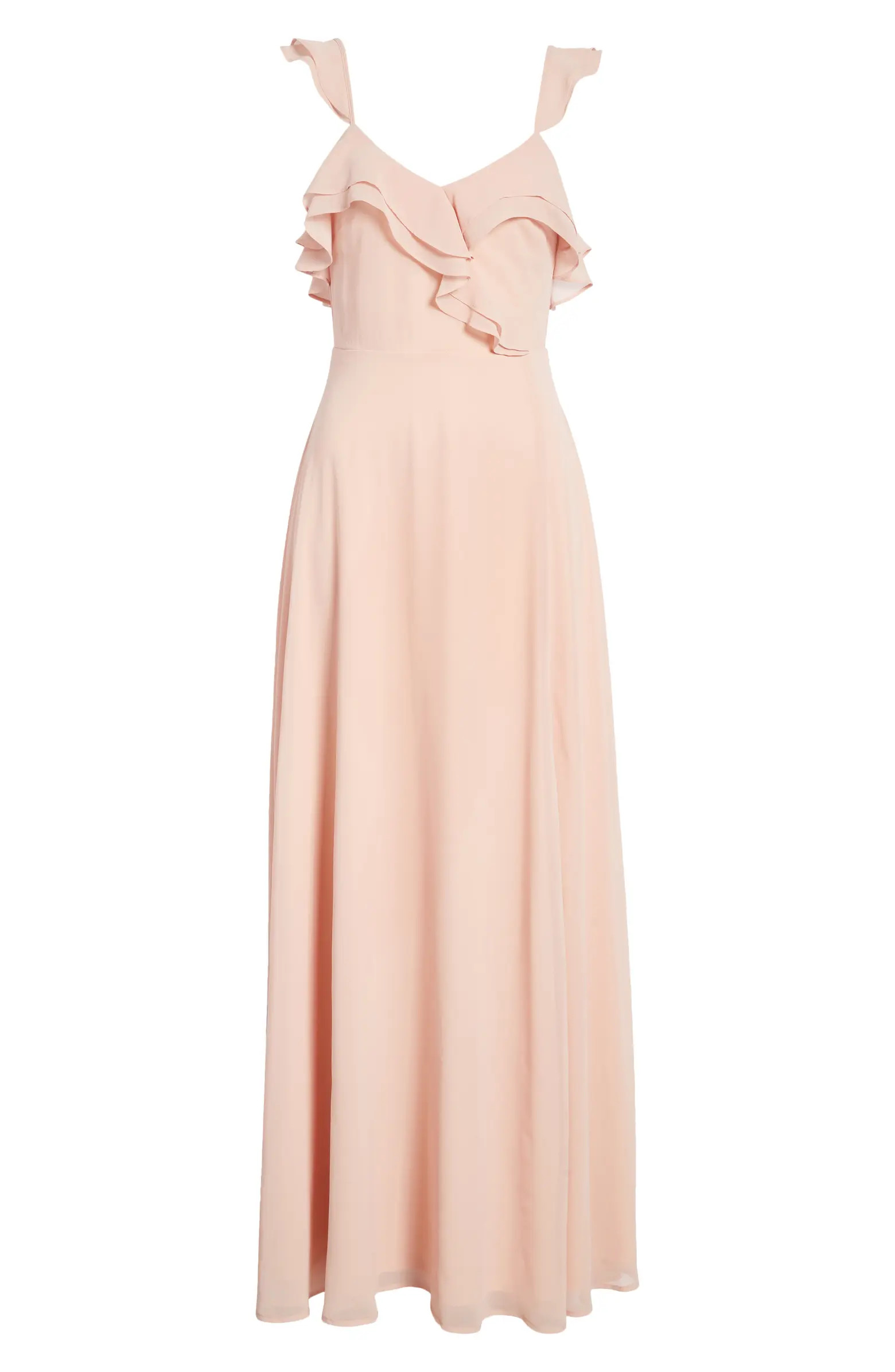 Adorning Glances Ruffle Gown | Nordstrom