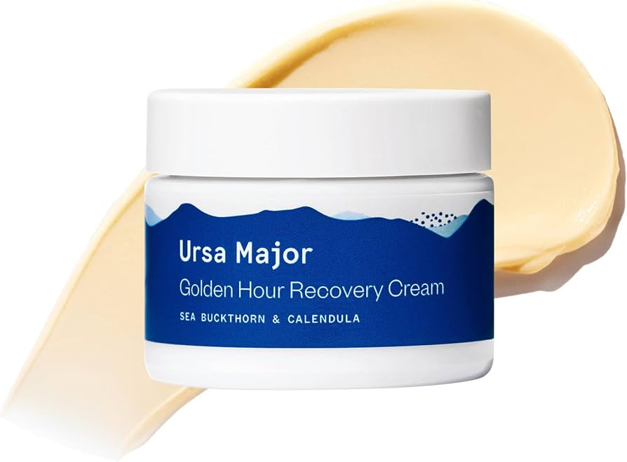 Ursa Major Golden Hour Face Moisturizer | Vegan Recovery Cream for Daily Facial Moisturizing | Re... | Amazon (US)