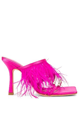Feather Heel in Pink | Revolve Clothing (Global)