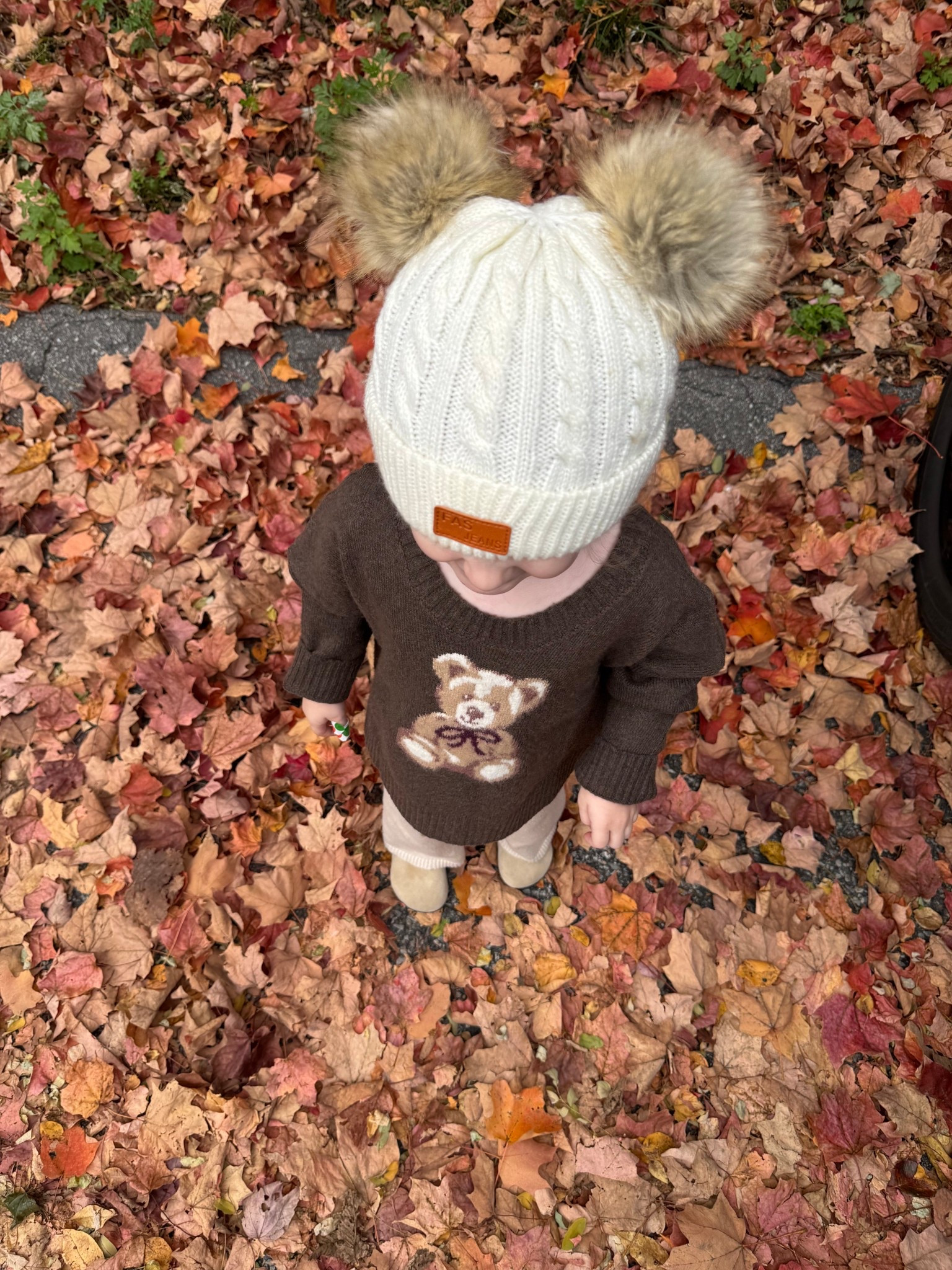 Toddler teddy bear RL inspired sweater 🤎

#LTKKids #LTKFamily #LTKBaby