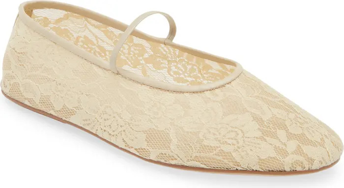 Mesh Mary Jane Flat (Women) | Nordstrom