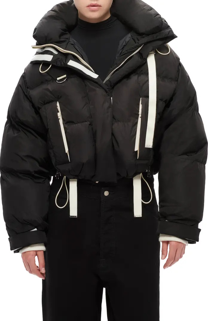 SHOREDITCH SKI CLUB Willow Ivy Water Repellent Insulated Short Recycled Polyester Puffer Jacket |... | Nordstrom