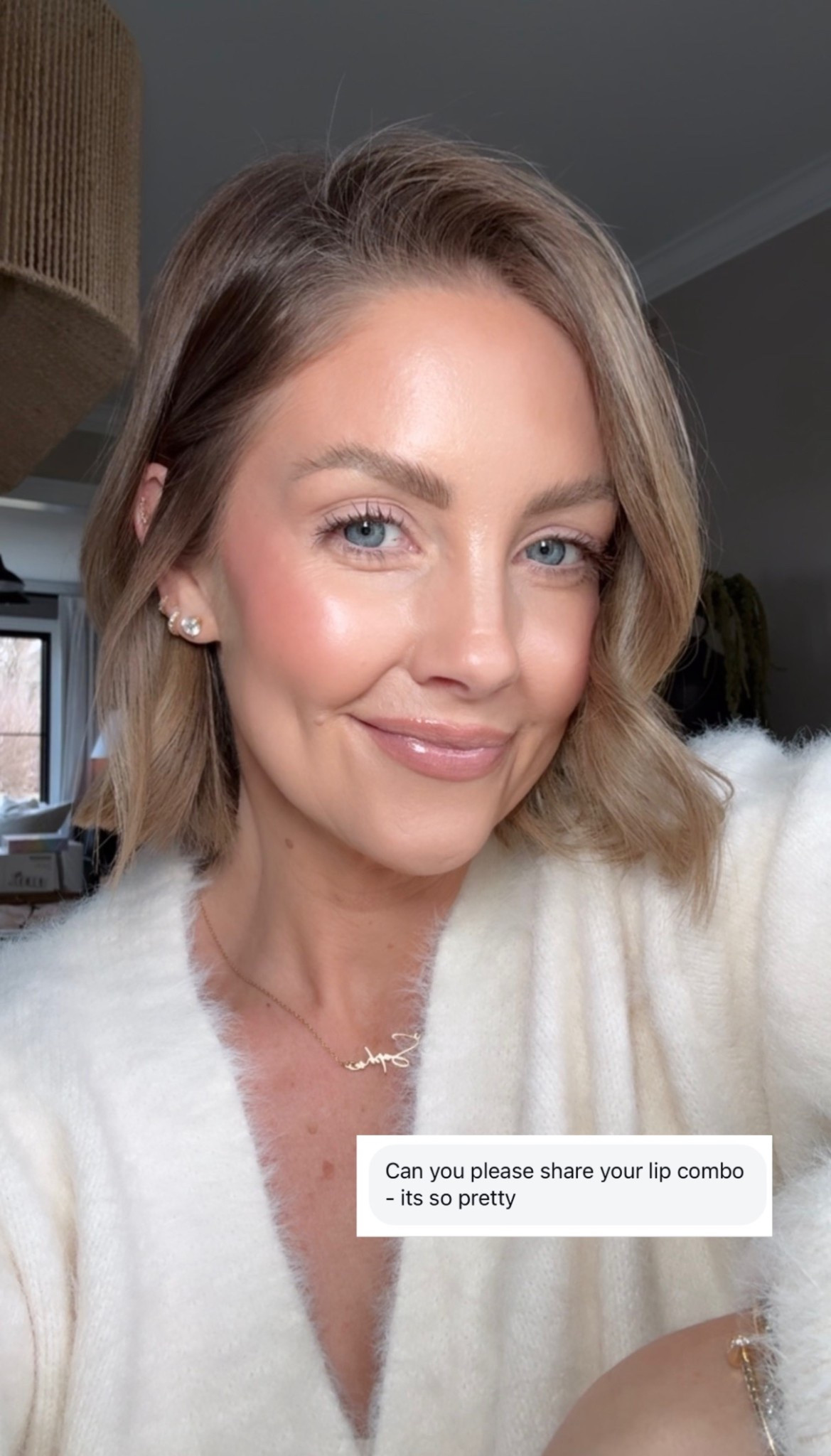 Lip liner shade: medium / lipstick, shade: haze / gloss shade: date night

#LTKBeauty #LTKOver40 #LTKgrwm