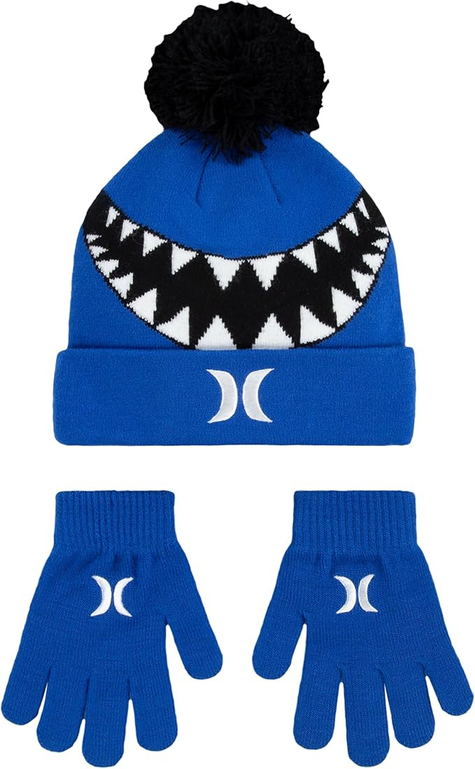 Hurley Kids' One and Only Beanie and Glove Set | Amazon (US)