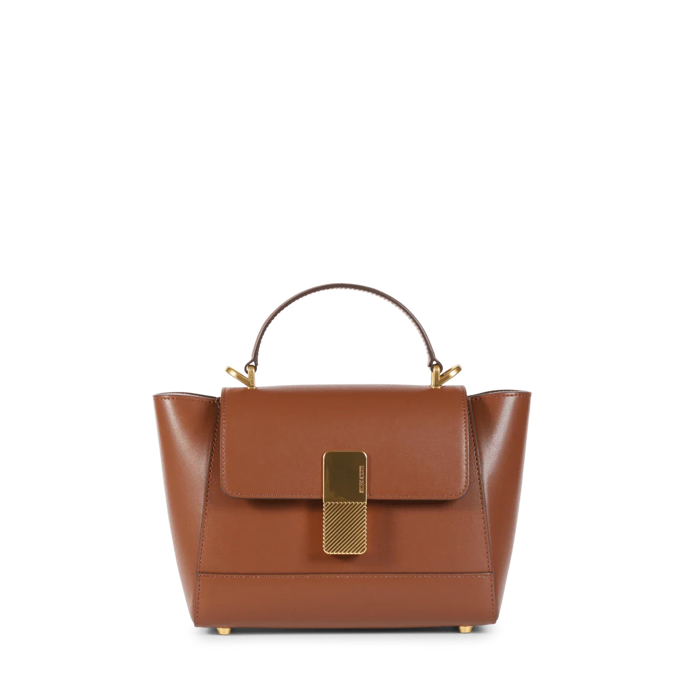 Mini Marly Gold Edition - Cuir Box Camel - Ateliers Auguste | ATELIERS AUGUSTE