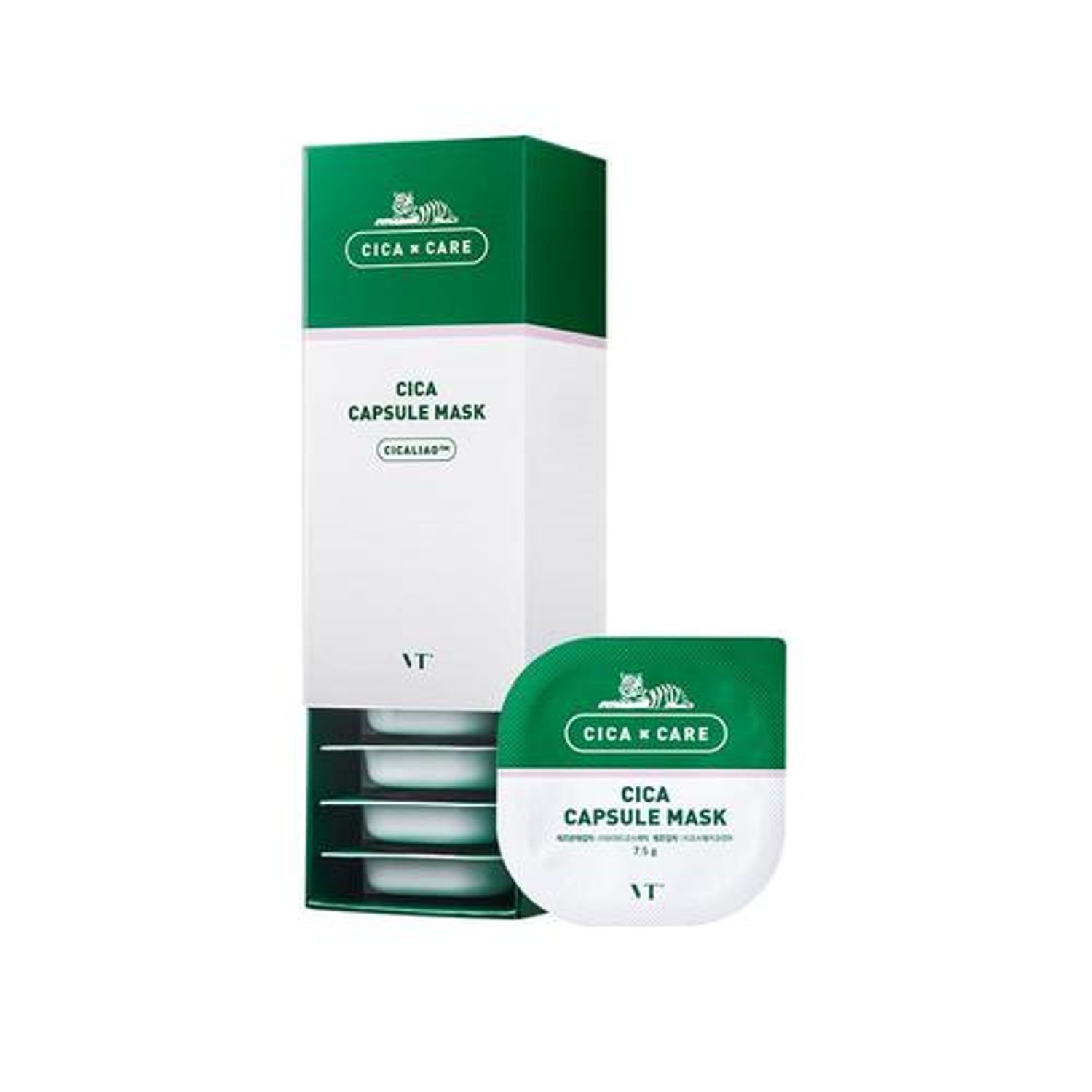 VT Cica Capsule Mask 10 Count | OLIVE YOUNG Global | Olive Young Global