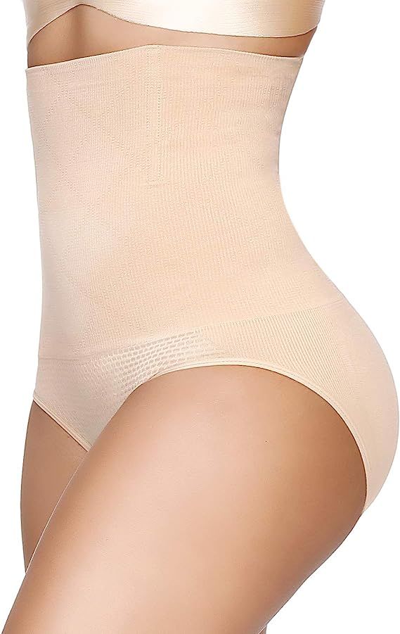 Body Shaper for Women,High Waisted Tummy Firm Control Slimming Waist Panties | Amazon (US)