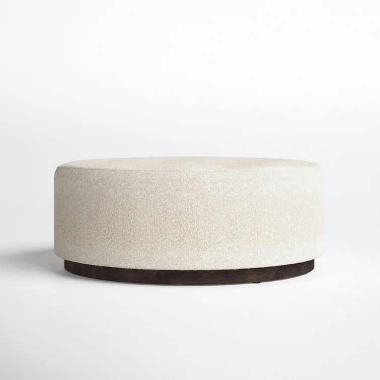 Bari 36'' Wide Round Cocktail Ottoman | Wayfair North America