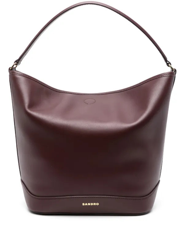 SANDRO Tangoso Bucket Bag | Red | FARFETCH AU | Farfetch Global
