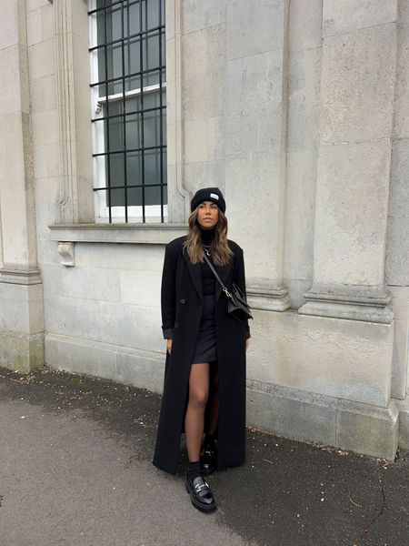 We knew it wouldn’t be long until I was back in all black. 

Shop the outfit using @shop.ltk in my profile, stories and november outfits 

Beanie @ganni via @farfetch *
Coat @nakdfashion *
Roll neck @primark 
Skirt @motelrocks *
Tights @asos 
Loafers @hm 

Autumn outfits. cold weather outfit. Outfit of the day. All black fashion. all black style. Ganni beanie. Farfetch finds. Styling black. Nakd coat. Maxi coat.

#loafershoes #allblackoutfit #blackoutfits #chunkyloafers #autumnoutfits #outfitsoftheday #londonstyleblogger

#LTKeurope #LTKfindsunder100 #LTKSeasonal