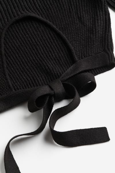 Open-back Sweater - Black - Ladies | H&M US | H&M (US + CA)