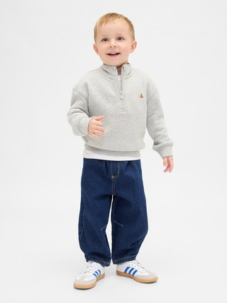 Baby & Toddler Pull-on Barrel Jeans | Gap (US)